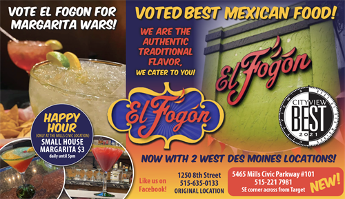 Voted Best Mexican Food