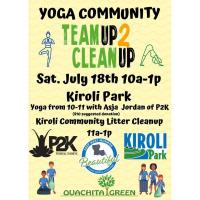 Canceled: Yoga Community Team Up 2 Clean Up