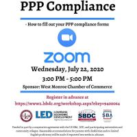 PPP Compliance - Going Forward Webinar