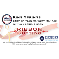 Ribbon Cutting & Grand Opening - King Springs
