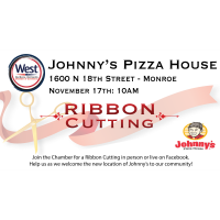 Ribbon Cutting - Johnny's Pizza House N 18th Street