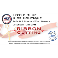 Ribbon Cutting - Little Blue Kids Boutique