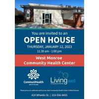 Ribbon Cutting & Open House: West Monroe Community Health Center