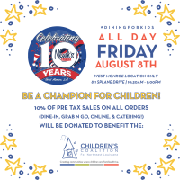 Newk's Eatery in West Monroe Celebrates 10-Year Anniversary with ''Give Back Day'' Benefiting Children