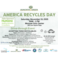 Ouachita Green Hosts Annual America Recycles Day – Saturday, November 15, 2025