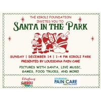 Santa in the Park to be held Sunday, Dec. 14 at Kiroli Park as part of ‘Christmas at Kiroli’