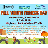 City of West Monroe and partners to host Fall Youth Fitness Day Oct. 16