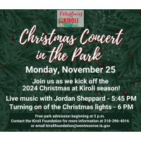 Kiroli Park to host Christmas Concert in the Park Nov. 25