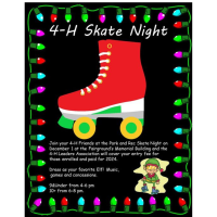 4-H Skate Night