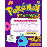 Pokemon Saturdays at the Library