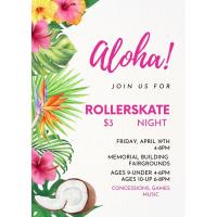 Aloha Rollerskate Night