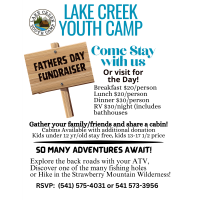 Lake Creek Father's Day Fundraiser