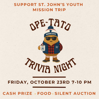 Ope-Tato Trivia Night Fundraiser