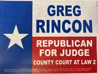 Greg Rincon for County Court at Law 2