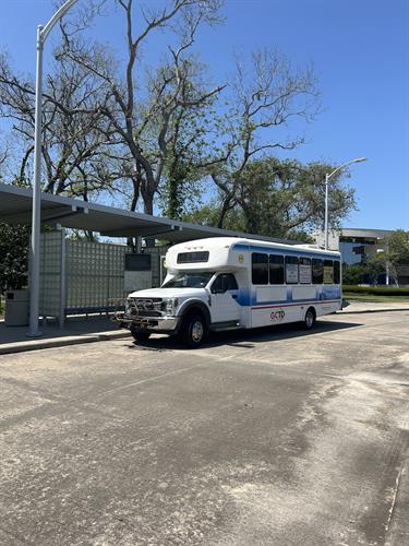 Bus Stop at Brazosport College