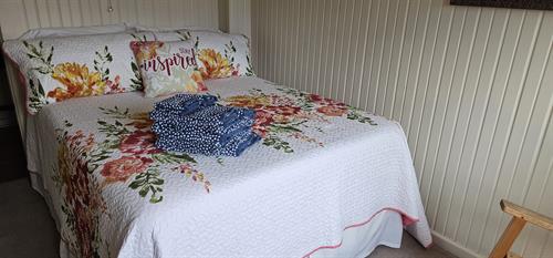 Main bedroom in upstairs Family Suite