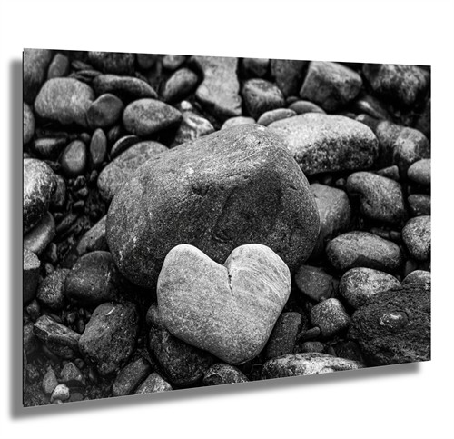 Heart Rock, Medicine Lake Montana Glacier National Park