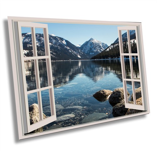 Wallowa Lake Sailing Open Window, Wallowa County Oregon
