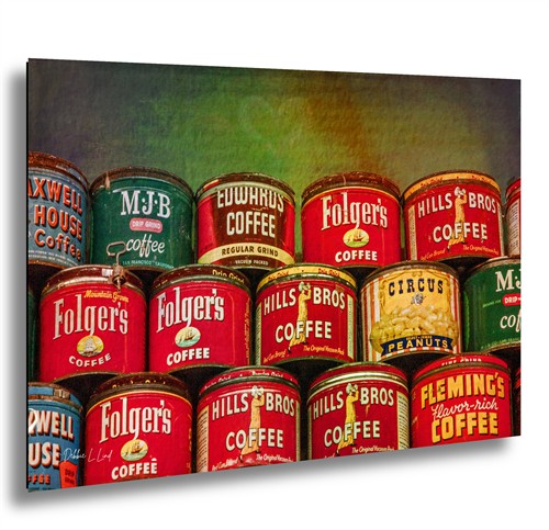 Vintage Coffee Cans Still Life