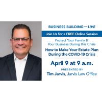 Dublin Chamber: Business Building - Live: How to Make Your Estate Plan During the COVID-19 Crisis