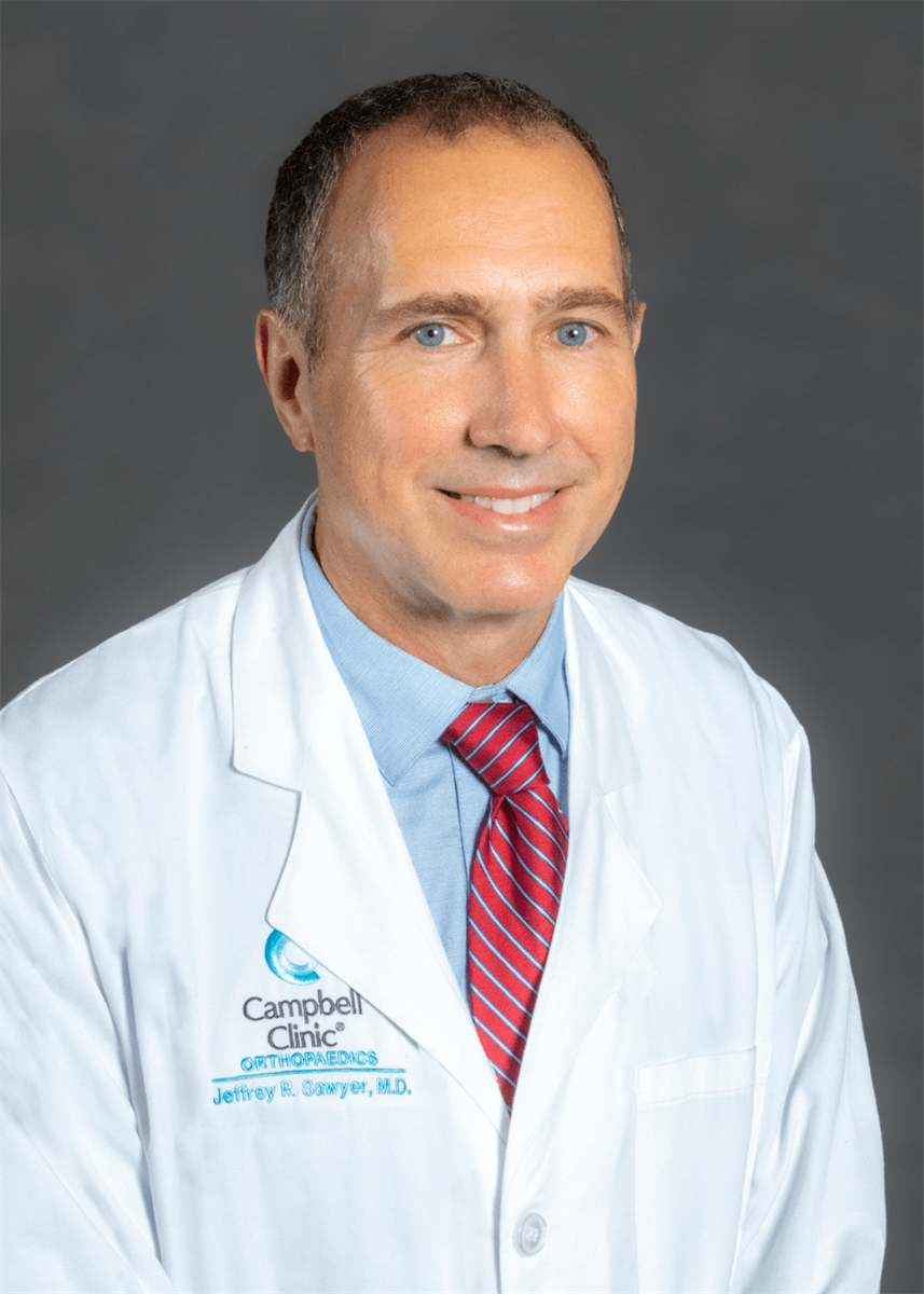 Dr. Jeffrey Sawyer with Campbell Clinic First and Only Surgeon in MidSouth to Perform New