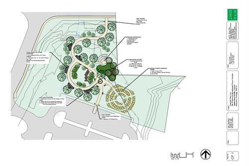 Concept Plan for International Peace Garden, Norcross, GA 