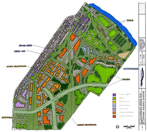 Concept Plan for Macon's Historiic Rail Yard Redevelopment