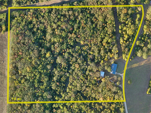 Mapping image of 15 acre property