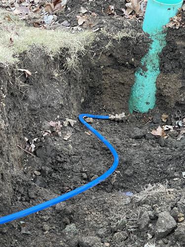 Waterline install