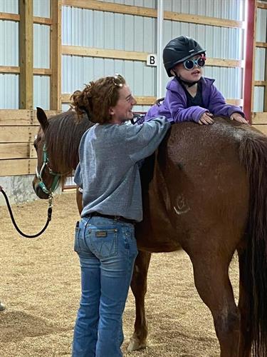 Therapeutic riding: empowering every rider, one stride at a time.