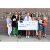 Rolla Chamber Foundation Presents Parents as Techers with Book Drive Earnings with help from Soda & Scoops on Route 66