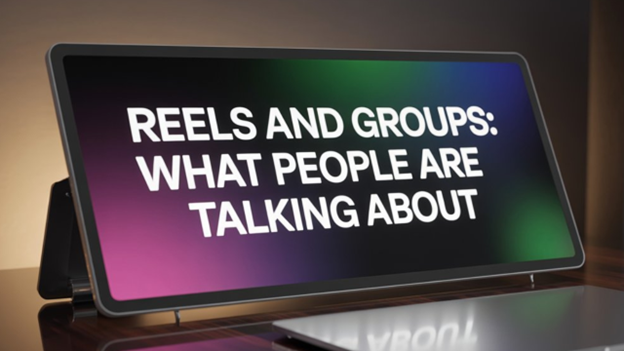 Image for Reels and Groups: What People Are Talking About