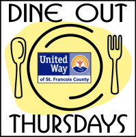 Dine Out Thursday for United Way at Domino's Pizza: Bonne Terre, Park Hills, & Farmington