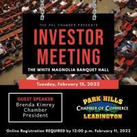 Investor Meeting - February 15, 2022