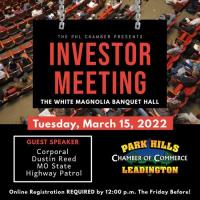 Investor Meeting - March 15, 2022