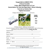 YFC Golf Tournament Fundraiser