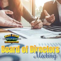 Monthly Chamber Board of Directors Meeting