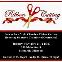 Multi-Chamber Hosted Ribbon Cutting for the NEW BISMARCK CHAMBER OF COMMERCE!