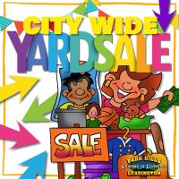 19th Annual City Wide Yard Sale - Friday & Saturday, August 11 & 12, 2023