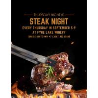 Steak Night @ Fyre Lake Winery