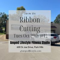 Ribbon Cutting - Amped Lifestyle Fitness Studio