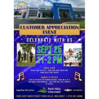 Park Hills Chevrolet Customer Appreciation / Anniversary Event