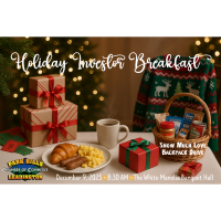 Holiday Investor BREAKFAST: December 9, 2025