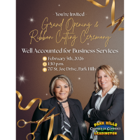Grand Opening & Ribbon Cutting: Well Accounted for Business Services