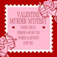 Valentine Murder Mystery Night at RaeCole’s Coffee Bar