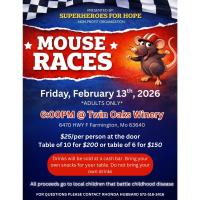 Mouse Races at Twin Oaks Winery