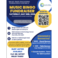 Music Bingo with Skilled Trade Educational Foundation