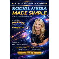 NEW! LEARN MORE. WORKSHOP SERIES: Social Media Made Simple for Business Owners