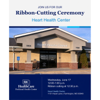 Ribbon Cutting Ceremony - Parkland Heart Health Center