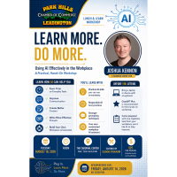 LEARN MORE. WORKSHOP SERIES: Using AI Effectively in the Workplace